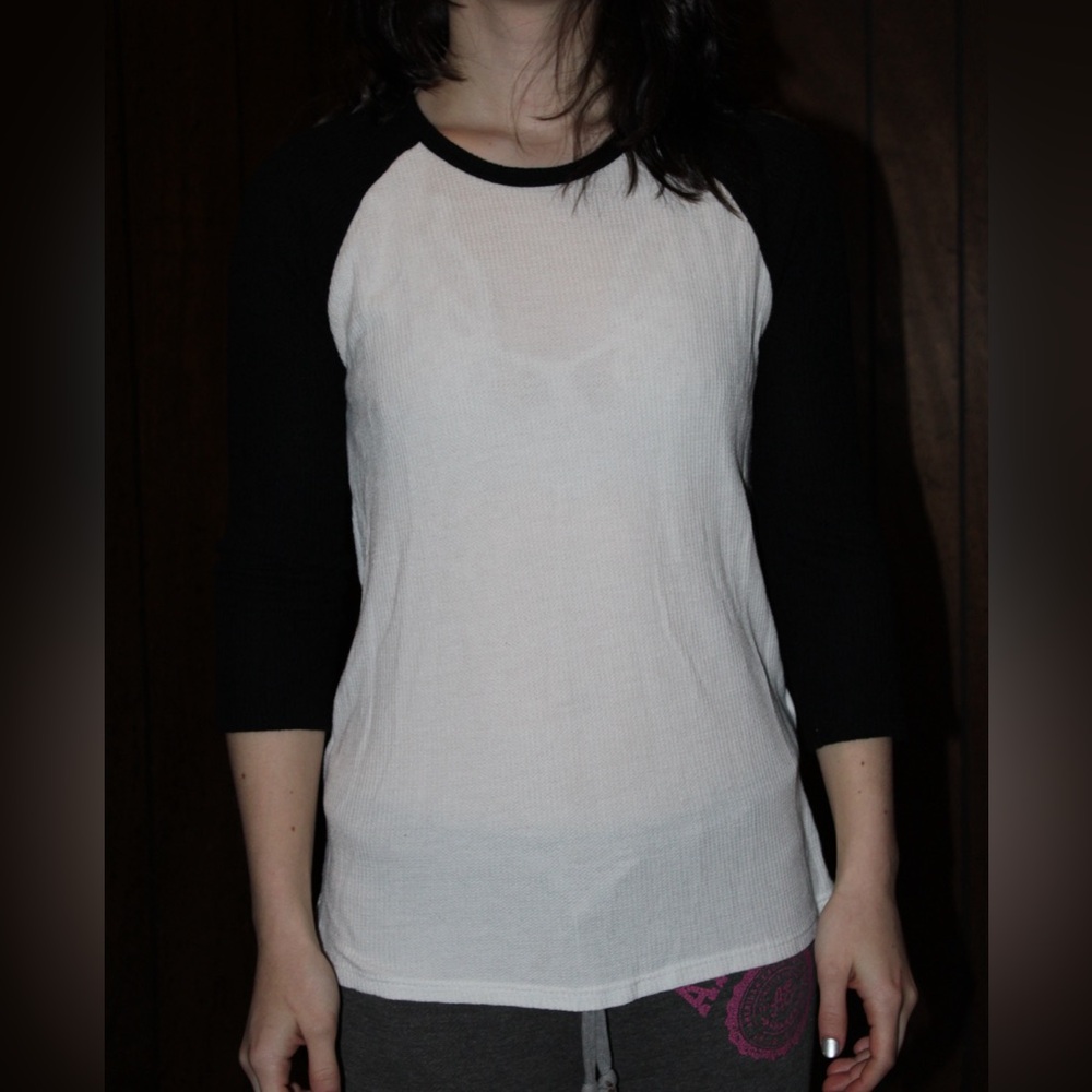 Forever 21 Black and White Top